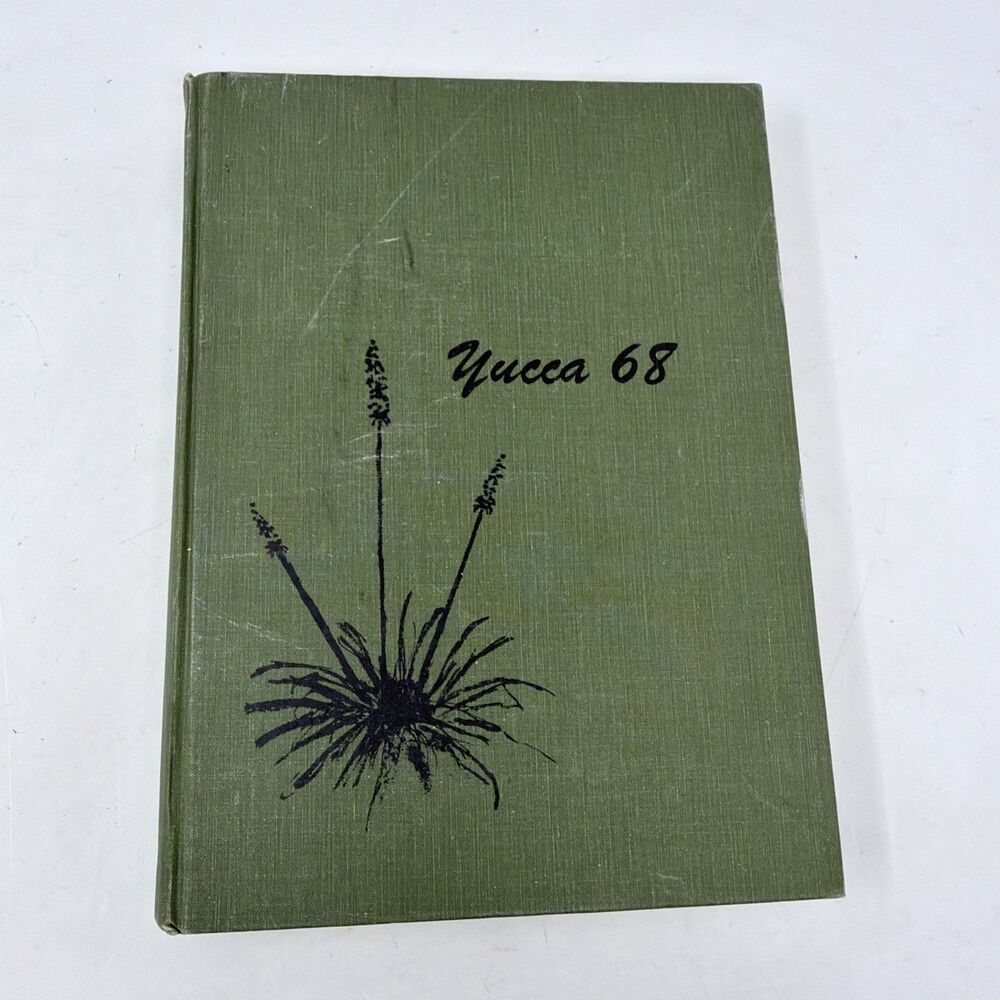1968 North Texas State University Yearbook Annual Denton Texas ~ The Yucca